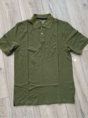 Amazon Essentials Olive Polo Shirt size XS